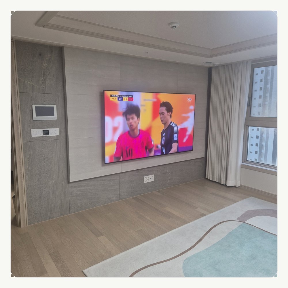 무타공벽걸이티비 TV설치∥고양시 덕양구 일산동구